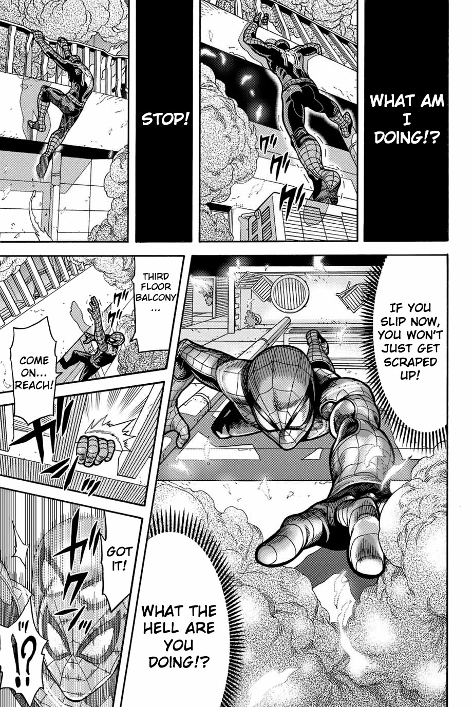 Spider-Man: Fake Red Chapter 1.2 page 12 - Chapter 1.2: Our Friendly Neighbor Pt.2