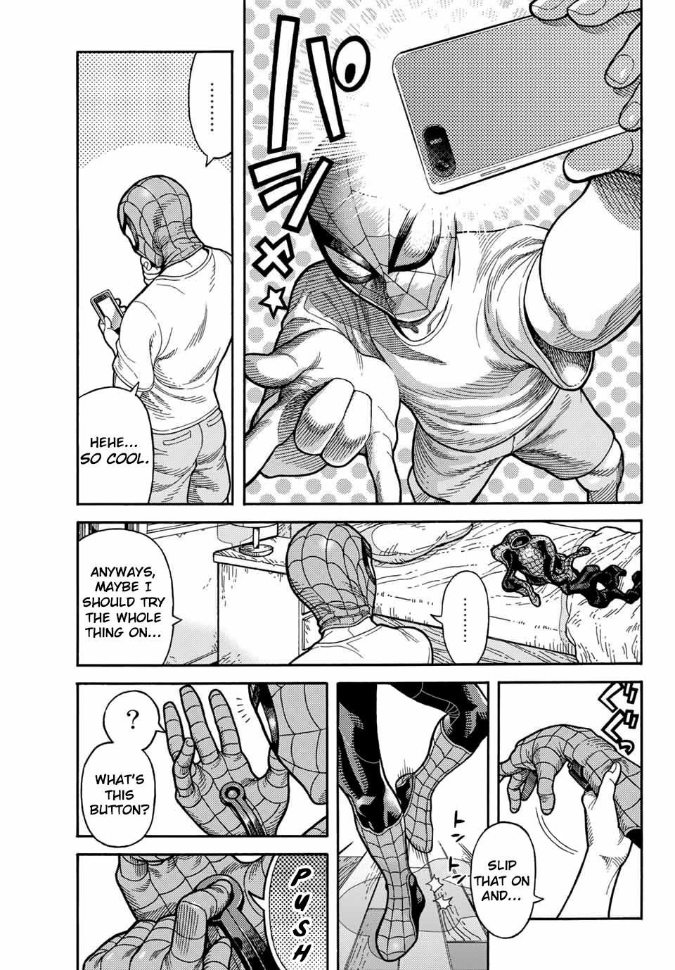 Spider-Man: Fake Red Chapter 1.2 page 2 - Chapter 1.2: Our Friendly Neighbor Pt.2