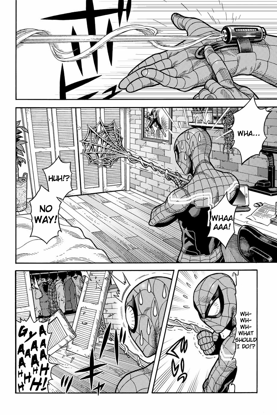 Spider-Man: Fake Red Chapter 1.2 page 3 - Chapter 1.2: Our Friendly Neighbor Pt.2