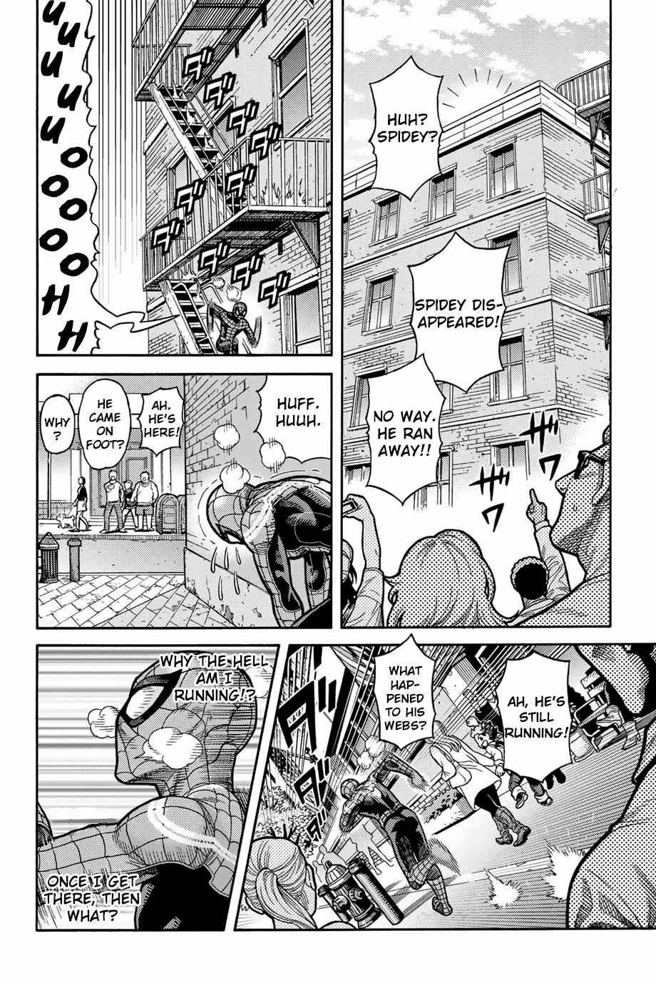 Spider-Man: Fake Red Chapter 1.2 page 9 - Chapter 1.2: Our Friendly Neighbor Pt.2
