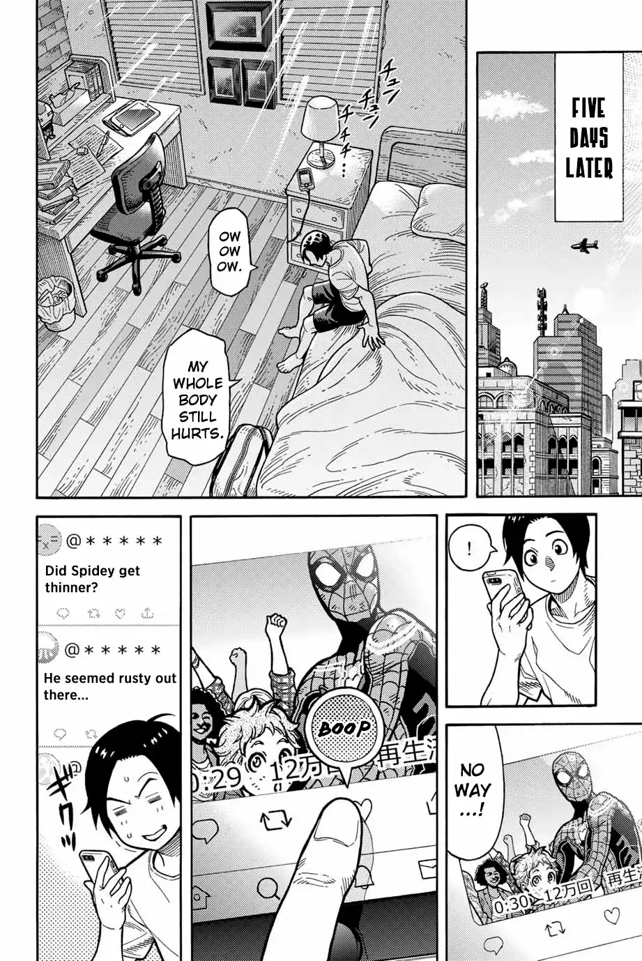 Spider-Man: Fake Red Chapter 1.3 page 10 - Chapter 1.3: Our Friendly Neighbor Pt.3