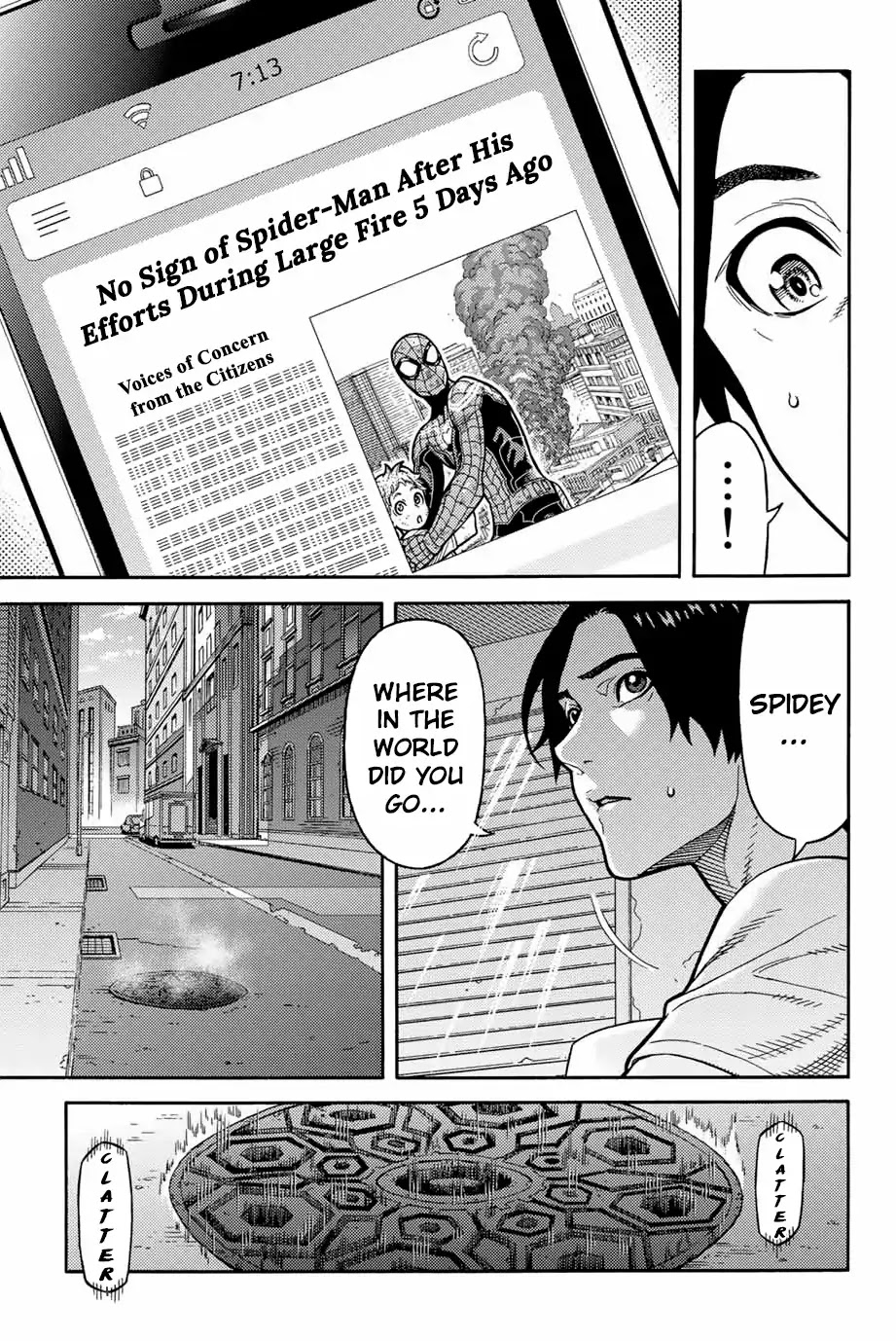 Spider-Man: Fake Red Chapter 1.3 page 11 - Chapter 1.3: Our Friendly Neighbor Pt.3