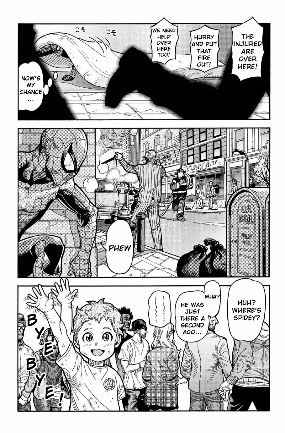 Spider-Man: Fake Red Chapter 1.3 page 9 - Chapter 1.3: Our Friendly Neighbor Pt.3