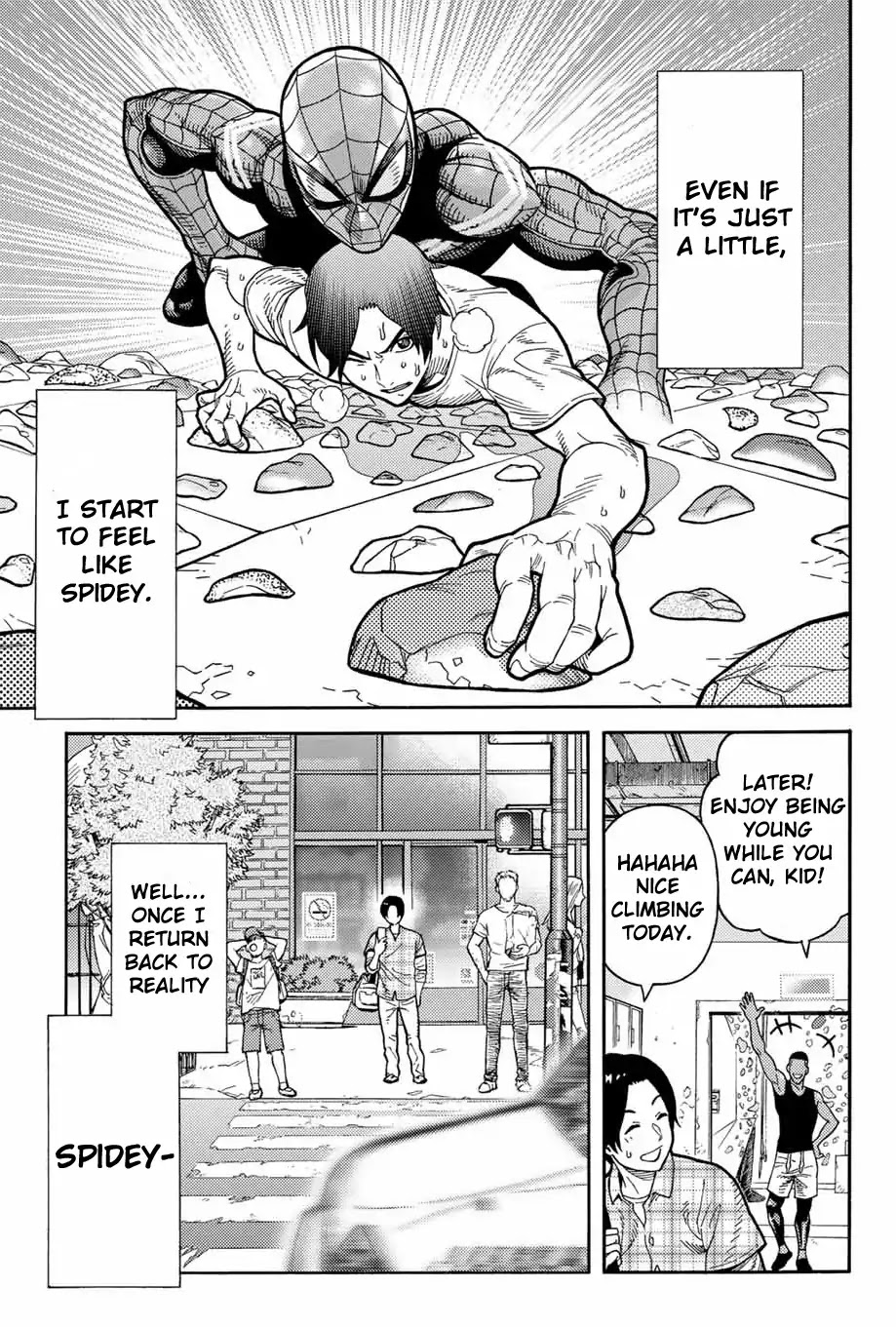 Spider-Man: Fake Red Chapter 1 page 12 - Chapter 1: Our Friendly Neighbor