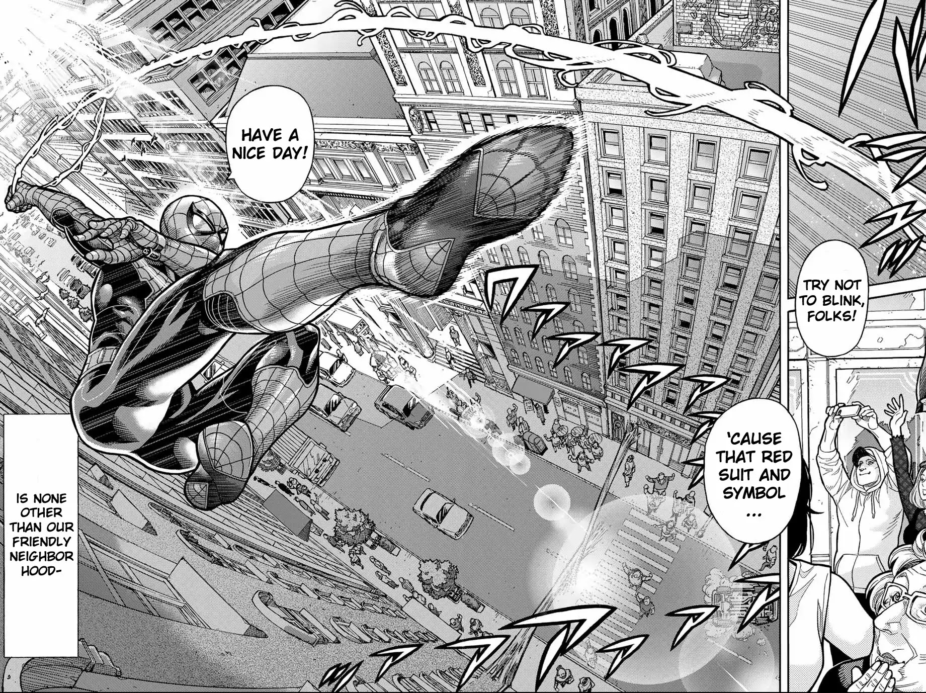 Spider-Man: Fake Red Chapter 1 page 8 - Chapter 1: Our Friendly Neighbor