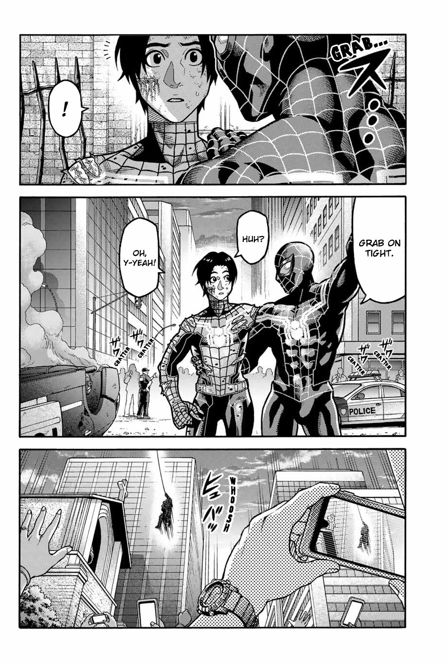 Spider-Man: Fake Red Chapter 14 page 4 - Chapter 14: Skyscraper