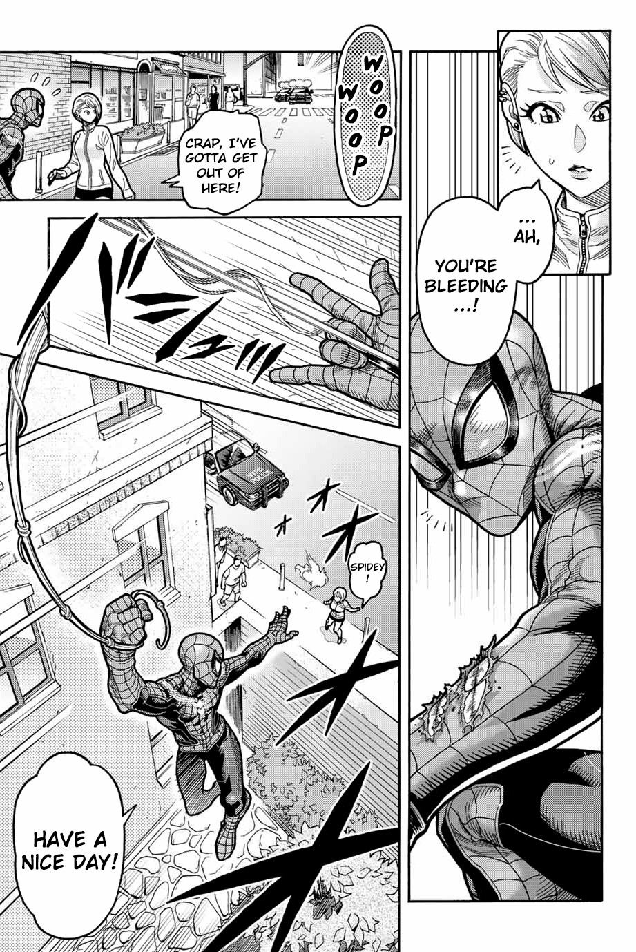 Spider-Man: Fake Red Chapter 3 page 11 - Chapter 3: Scratches