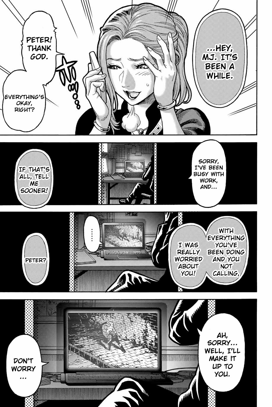 Spider-Man: Fake Red Chapter 3 page 21 - Chapter 3: Scratches