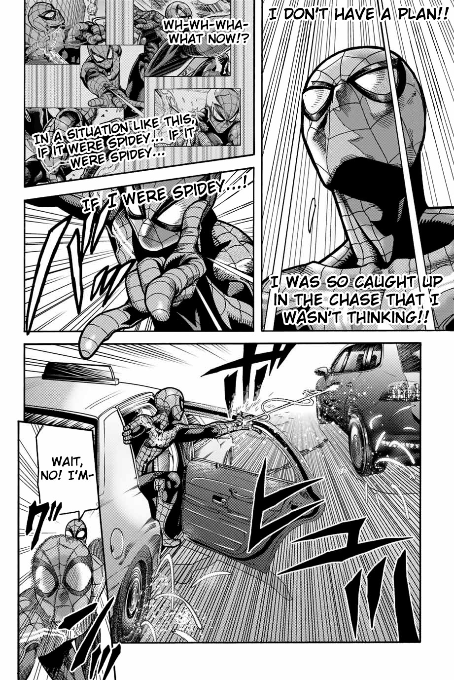 Spider-Man: Fake Red Chapter 3 page 4 - Chapter 3: Scratches