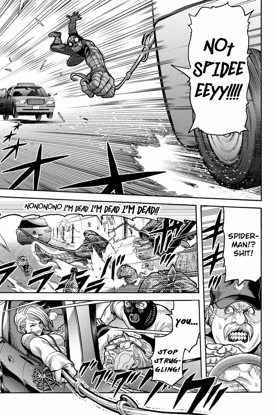 Spider-Man: Fake Red Chapter 3 page 5 - Chapter 3: Scratches