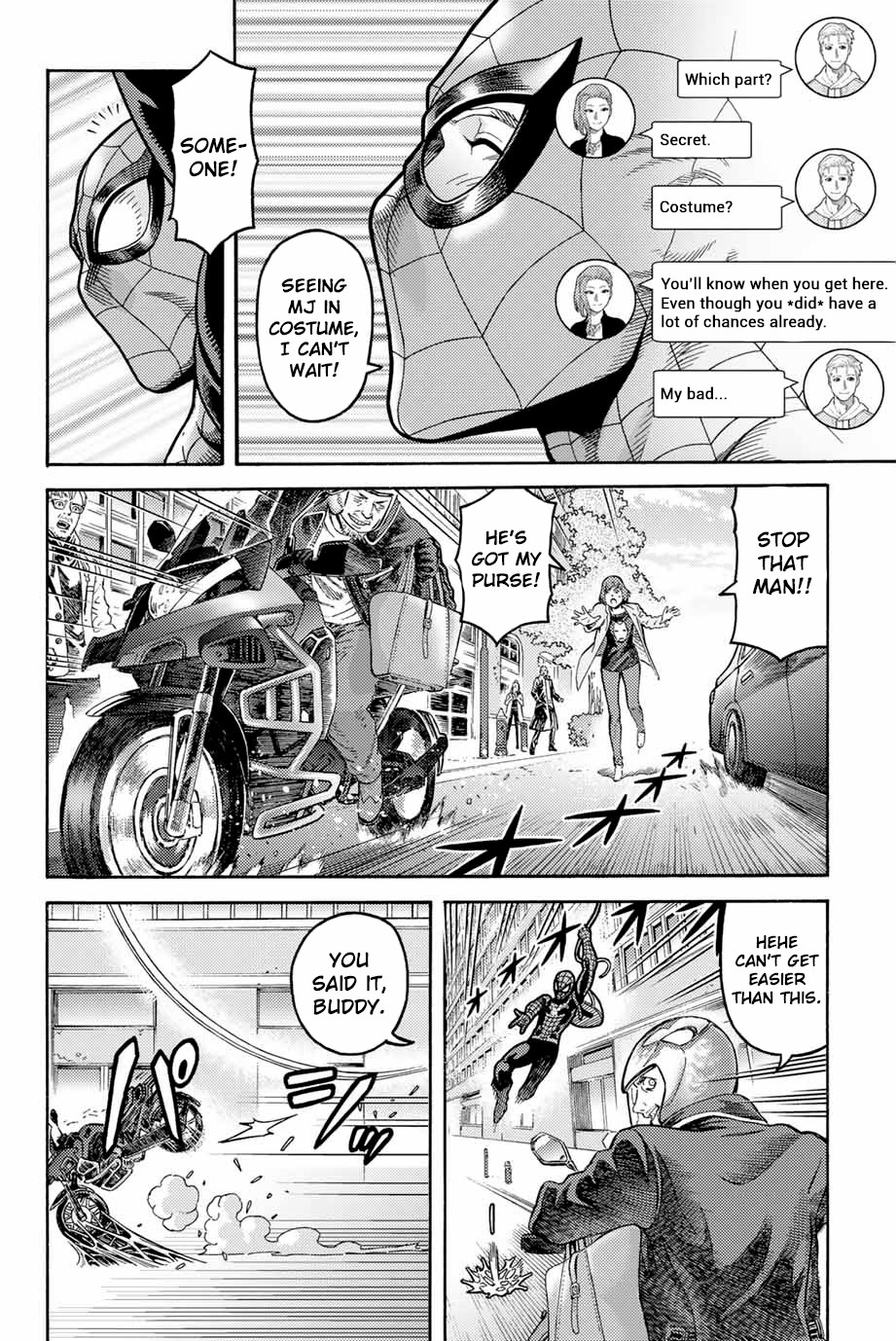Spider-Man: Fake Red Chapter 4 page 8 - Chapter 4: Peter Parker