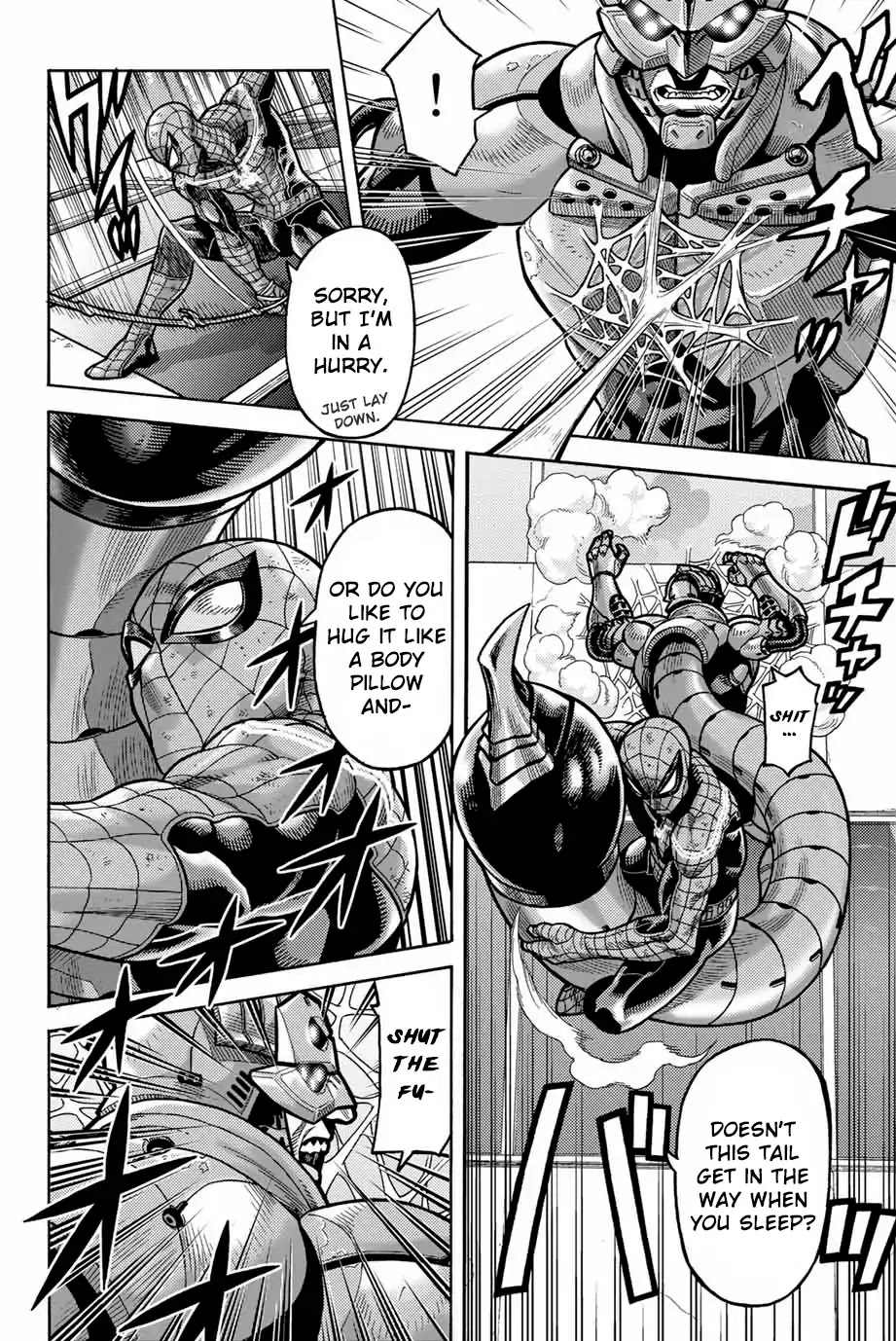 Spider-Man: Fake Red Chapter 5 page 11 - Chapter 5: Hero Work Is Going Great