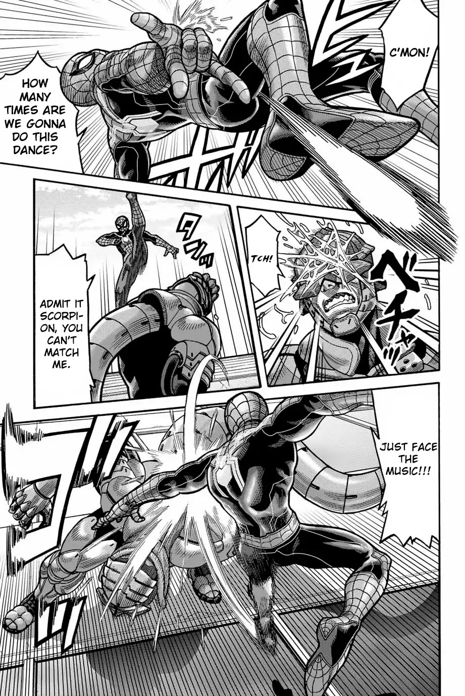 Spider-Man: Fake Red Chapter 5 page 4 - Chapter 5: Hero Work Is Going Great