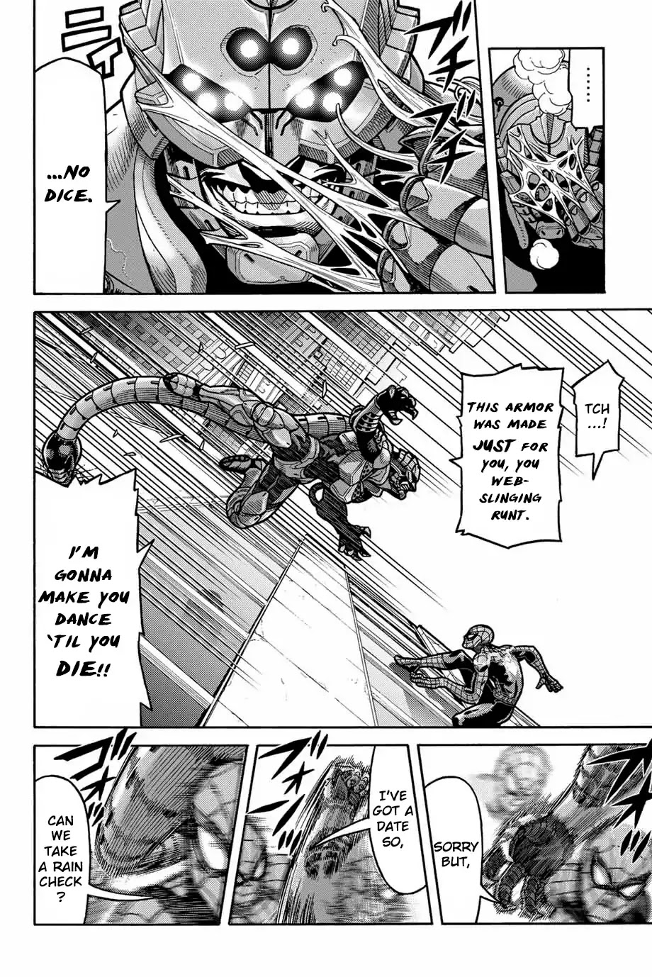 Spider-Man: Fake Red Chapter 5 page 5 - Chapter 5: Hero Work Is Going Great