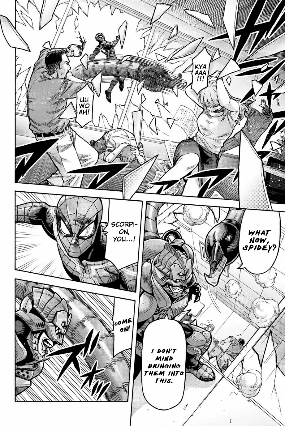 Spider-Man: Fake Red Chapter 5 page 7 - Chapter 5: Hero Work Is Going Great