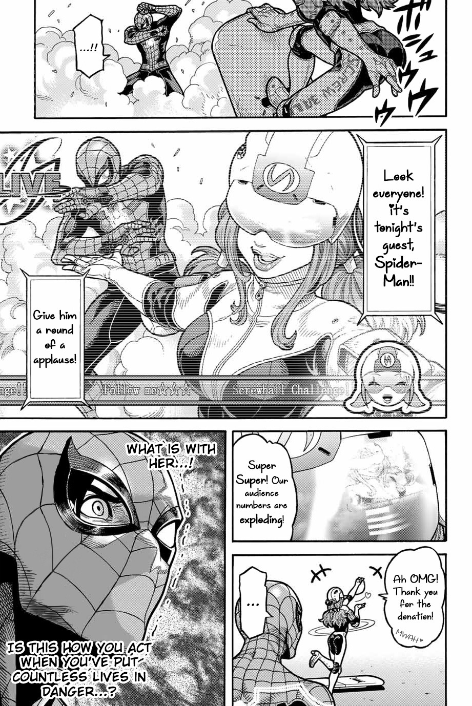 Spider-Man: Fake Red Chapter 7 page 3 - Chapter 7: Screwball Challenge