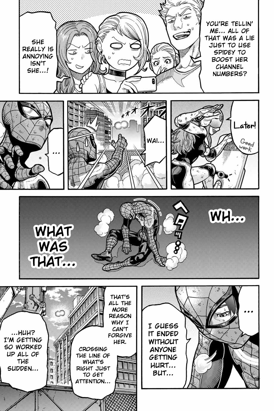 Spider-Man: Fake Red Chapter 8 page 13 - Chapter 8: No Power, No Responsibility, Just...