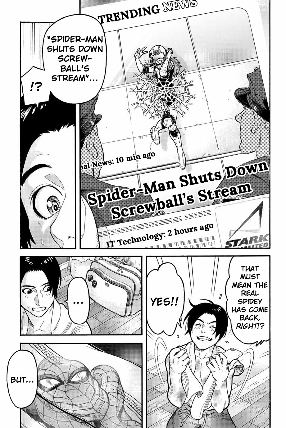 Spider-Man: Fake Red Chapter 8 page 17 - Chapter 8: No Power, No Responsibility, Just...