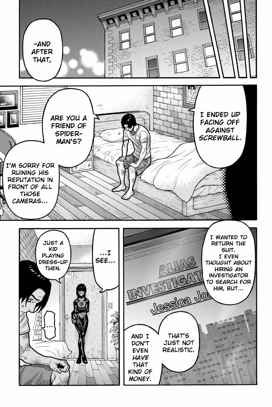 Spider-Man: Fake Red Chapter 9 page 5 - Chapter 9: Secret