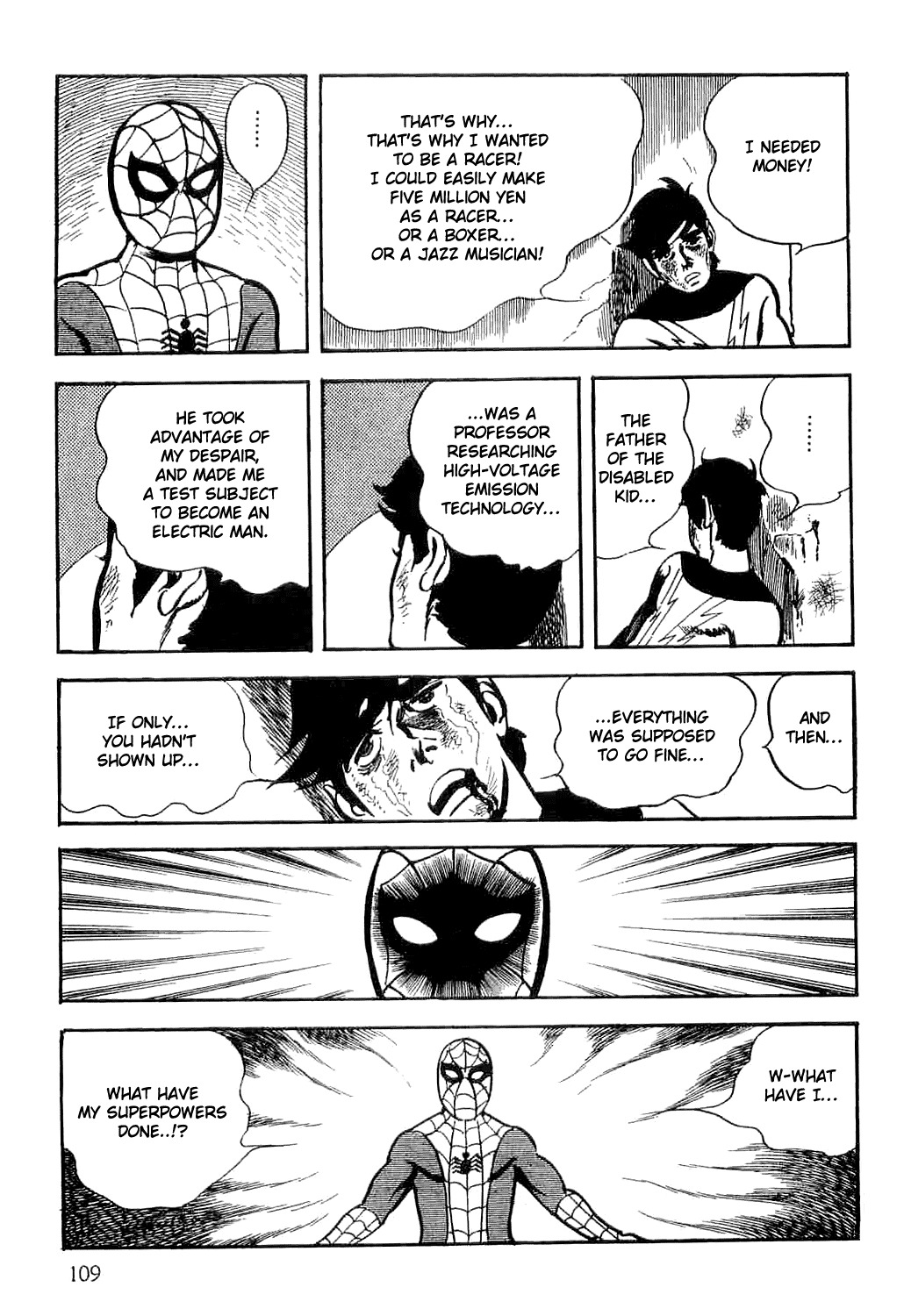 Spider-Man Chapter 1 page 110 - Chapter 1: The Birth of Spider-Man