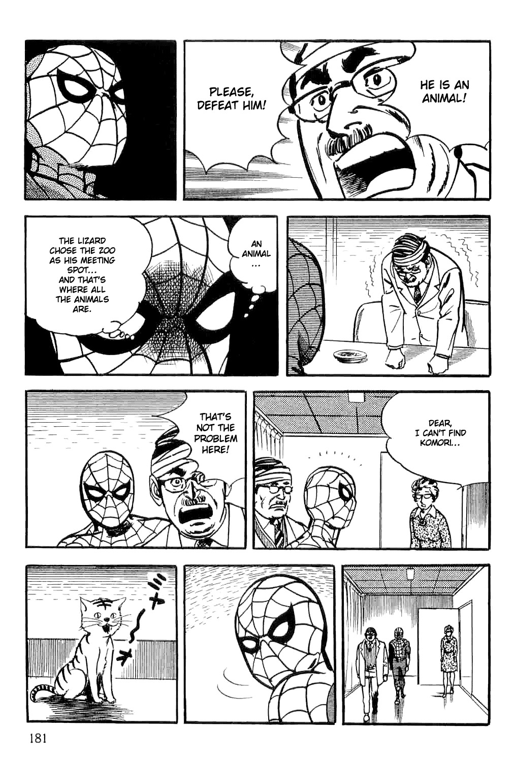 Spider-Man Chapter 2 page 62 - Chapter 2: Professor Inumaru's Transformation