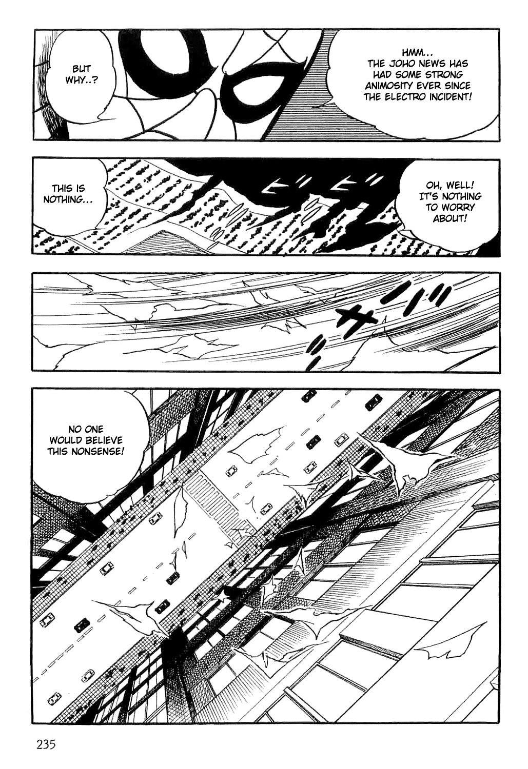 Spider-Man Chapter 3 page 23 - Chapter 3: A Hero Too Strong