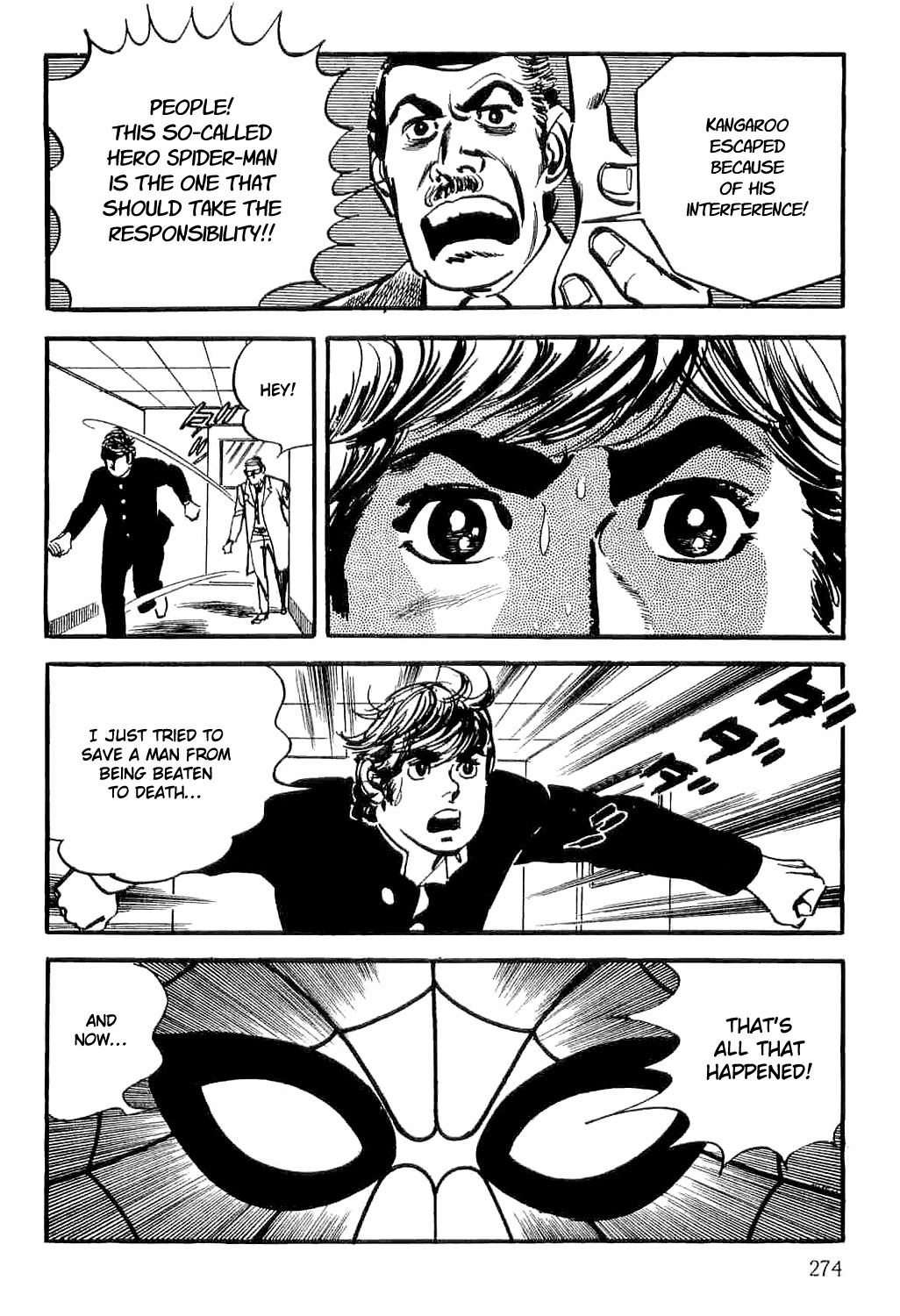 Spider-Man Chapter 3 page 61 - Chapter 3: A Hero Too Strong