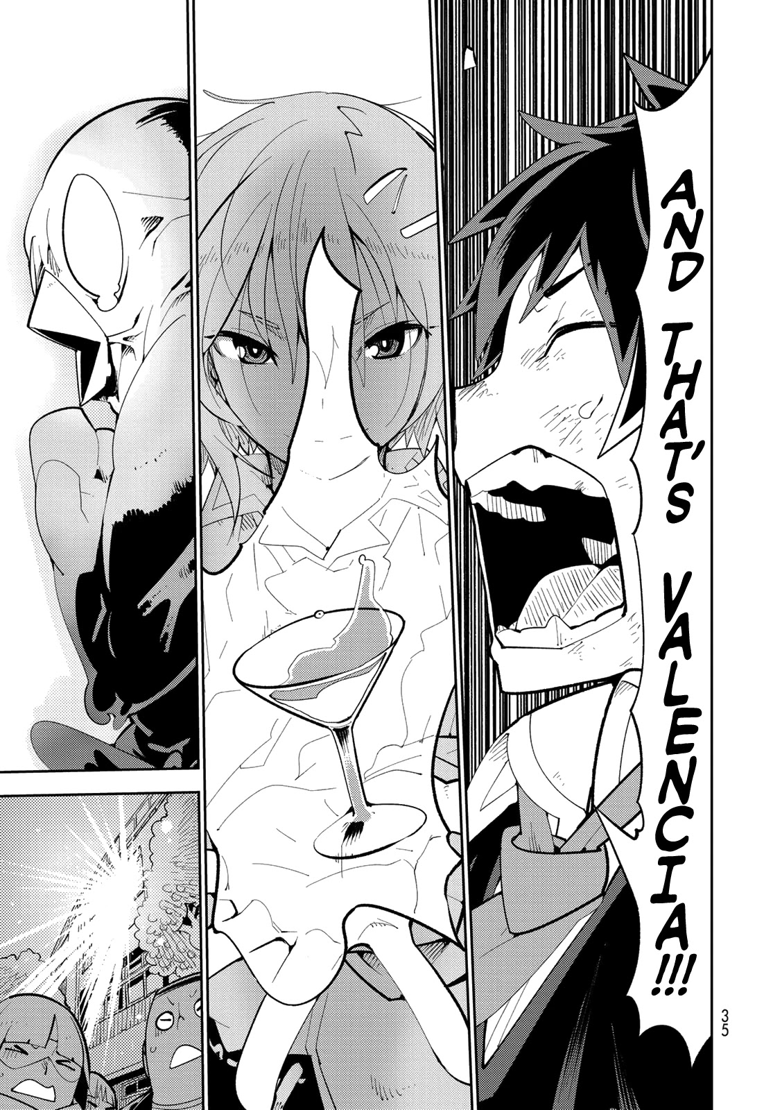 Spill It, Cocktail Nights! Chapter 1 page 32 - Chapter 1: The True Identity of the Magical Girl, Spill it!