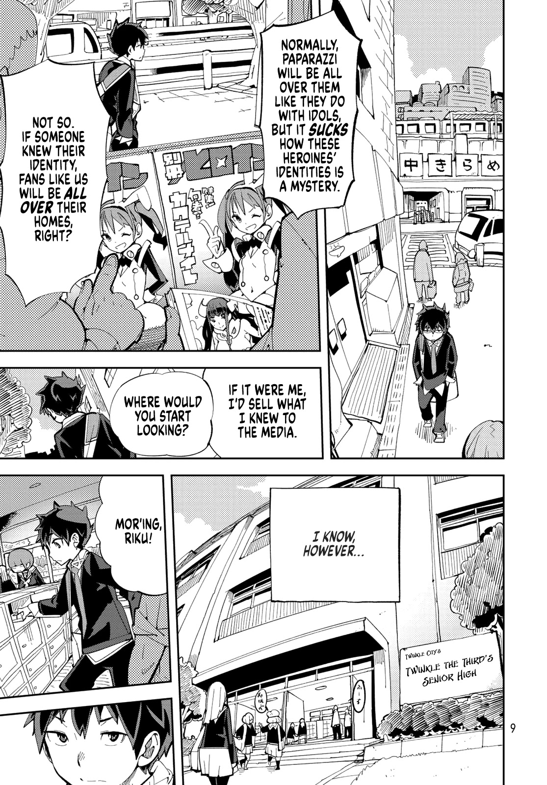 Spill It, Cocktail Nights! Chapter 1 page 6 - Chapter 1: The True Identity of the Magical Girl, Spill it!