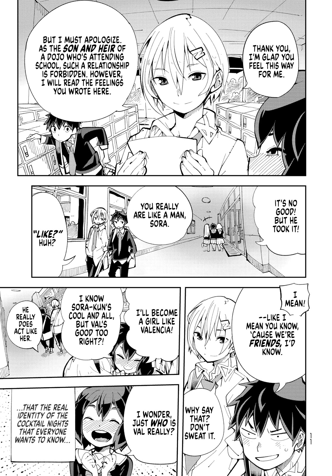 Spill It, Cocktail Nights! Chapter 1 page 8 - Chapter 1: The True Identity of the Magical Girl, Spill it!
