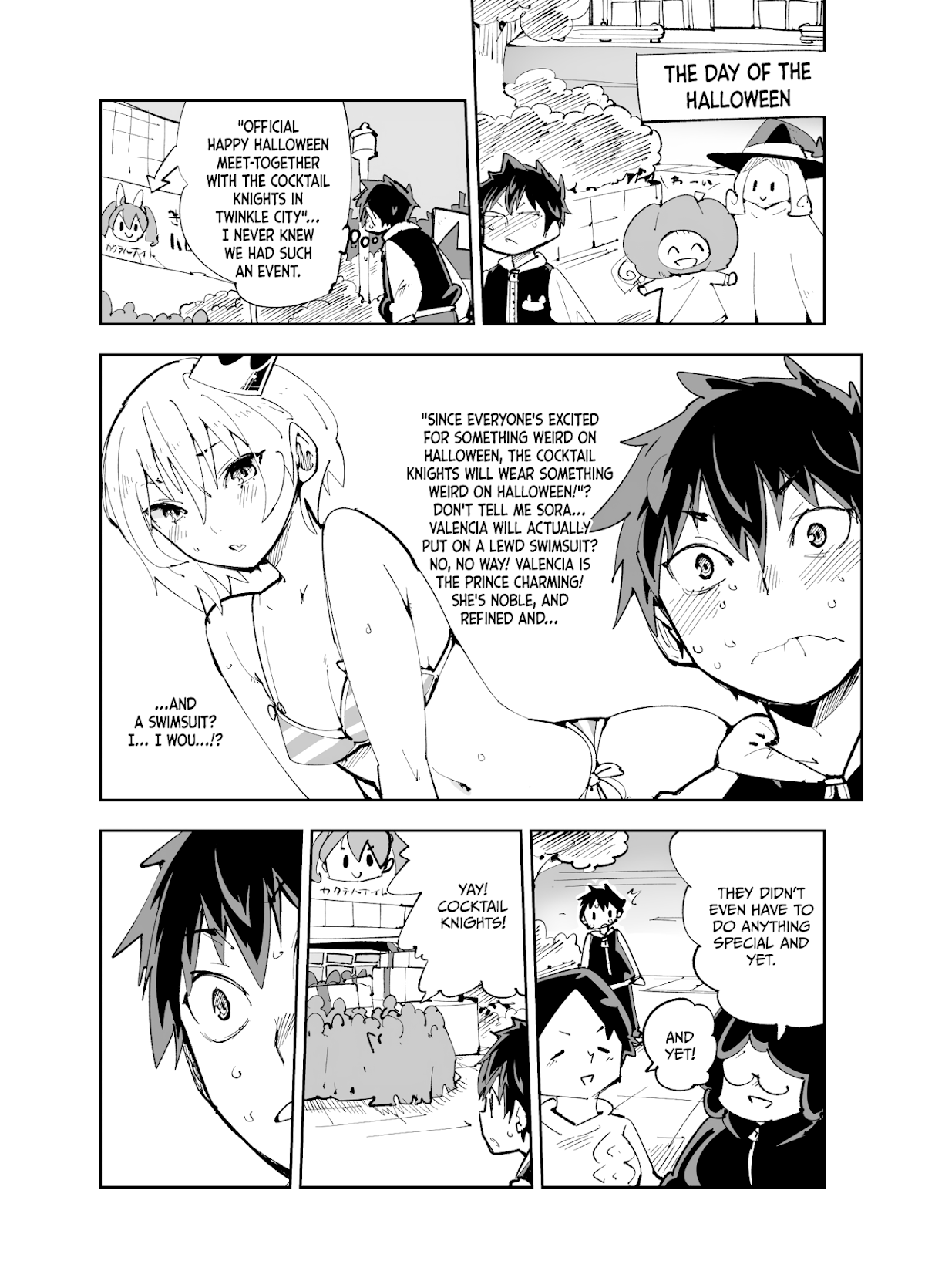 Spill It, Cocktail Nights! Chapter 12.1 page 3 - Chapter 12.1: Halloween and Cocktail Knights