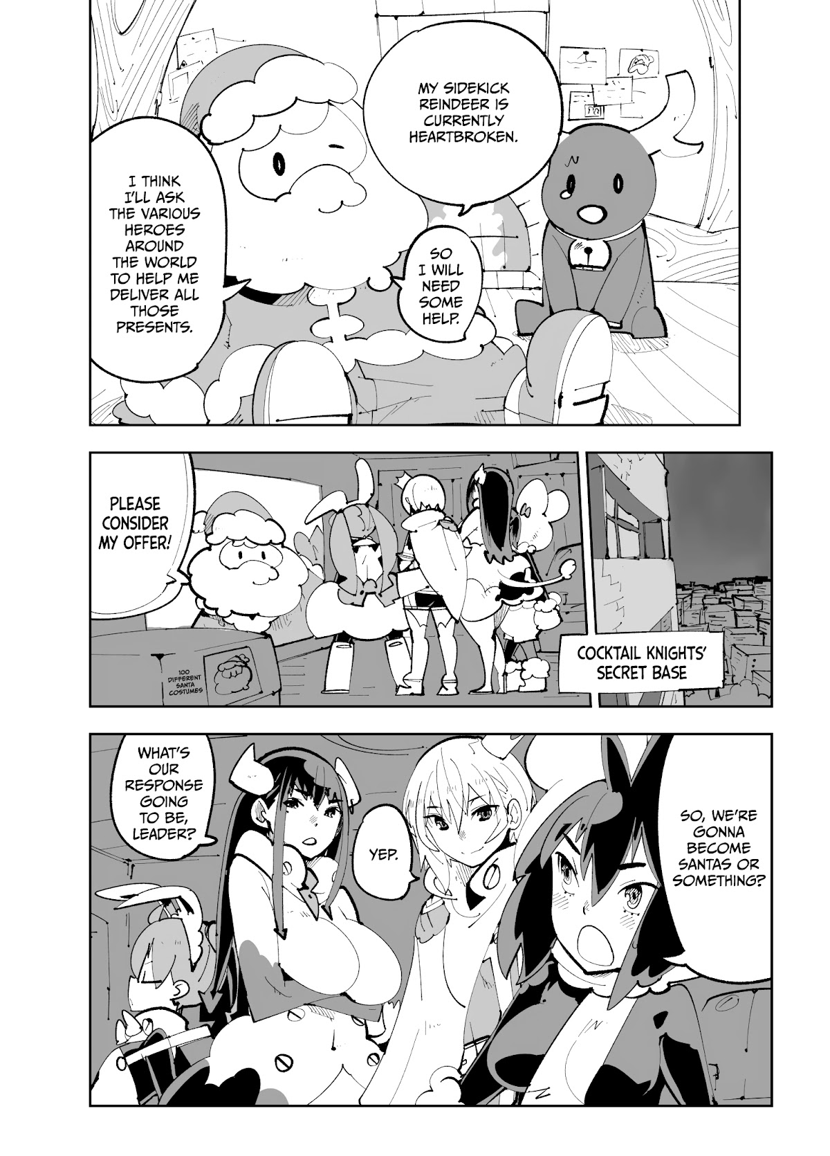 Spill It, Cocktail Nights! Chapter 12.6 page 2 - Chapter 12.6: Christmas special