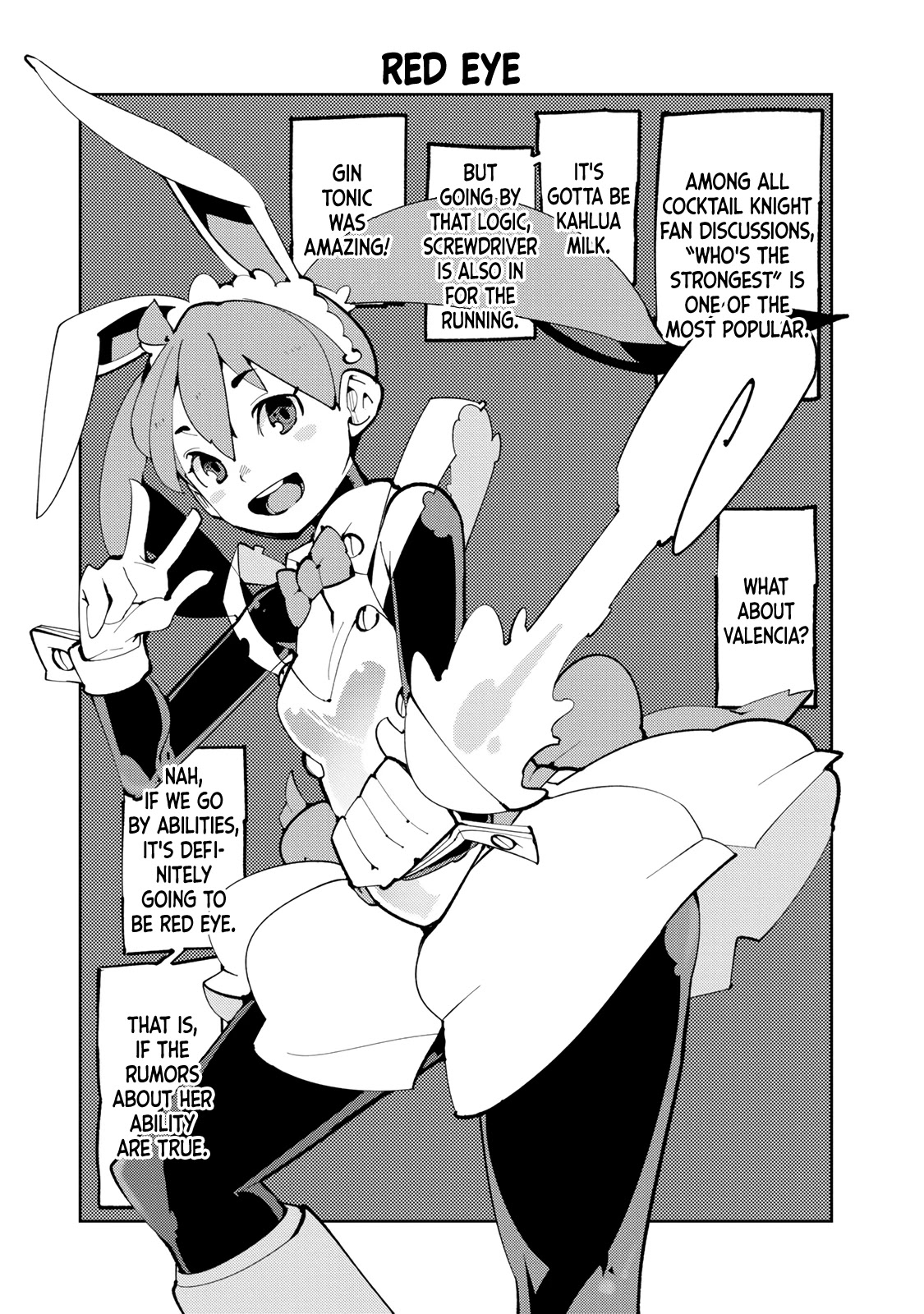 Spill It, Cocktail Nights! Chapter 13.1 page 1 - Chapter 13.1: Omake: Red Eye