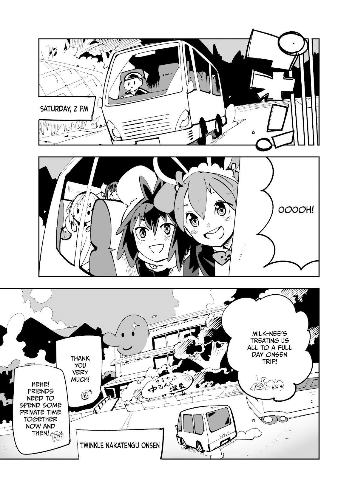 Spill It, Cocktail Nights! Chapter 15 page 12 - Chapter 15: Chapter ♨: Spill It! Exposition in an Onsen... for Reasons!