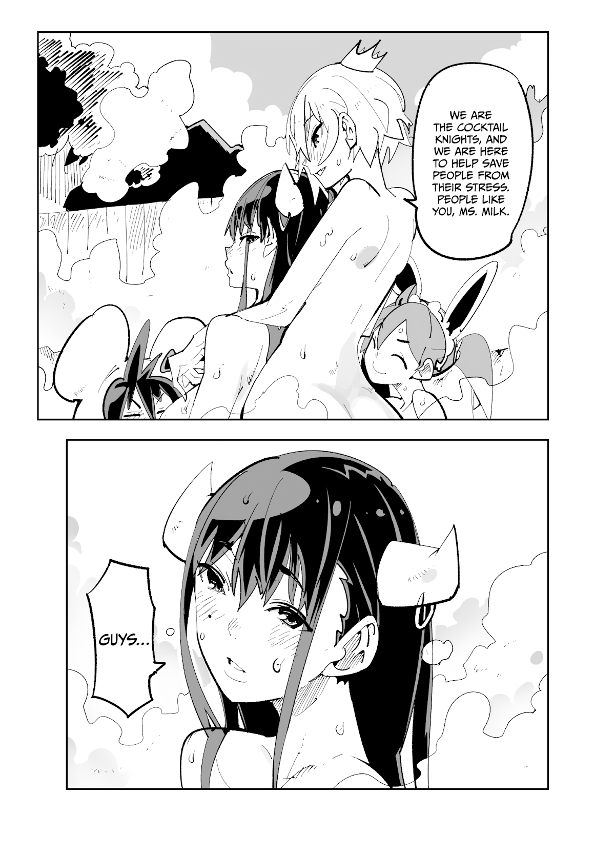 Spill It, Cocktail Nights! Chapter 15 page 20 - Chapter 15: Chapter ♨: Spill It! Exposition in an Onsen... for Reasons!