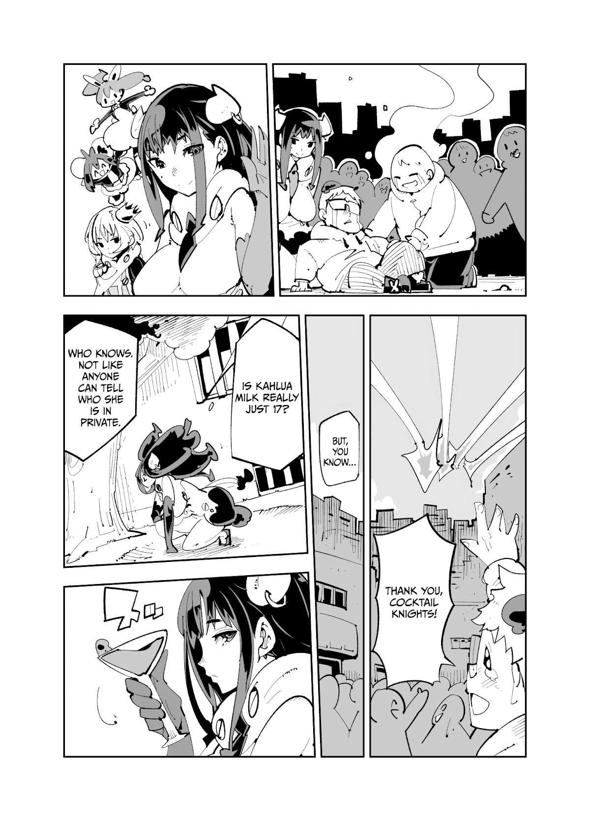 Spill It, Cocktail Nights! Chapter 15 page 5 - Chapter 15: Chapter ♨: Spill It! Exposition in an Onsen... for Reasons!