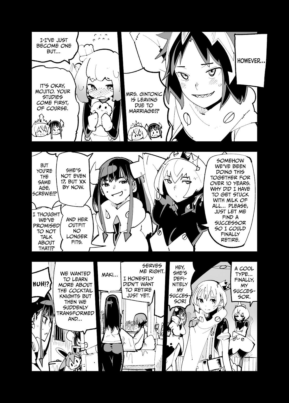 Spill It, Cocktail Nights! Chapter 15 page 9 - Chapter 15: Chapter ♨: Spill It! Exposition in an Onsen... for Reasons!