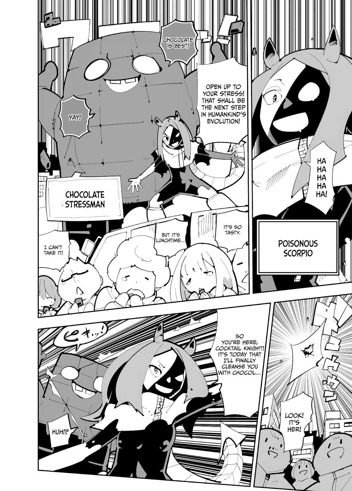 Spill It, Cocktail Nights! Chapter 16 page 2 - Chapter 16: Chapter Sniff Sniff. Spill It! Superheroine's Scent.