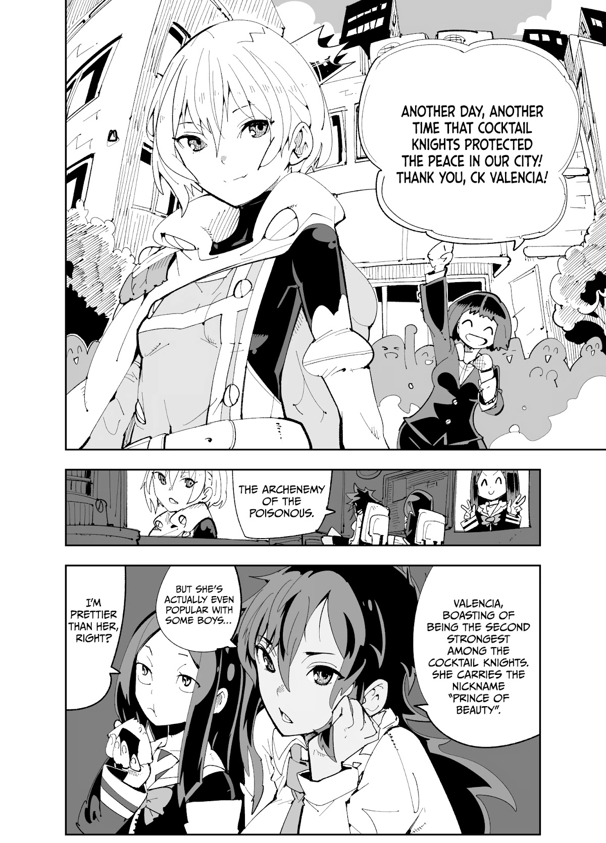 Spill It, Cocktail Nights! Chapter 16 page 6 - Chapter 16: Chapter Sniff Sniff. Spill It! Superheroine's Scent.