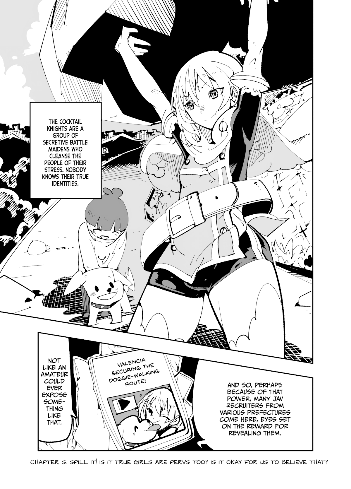 Spill It, Cocktail Nights! Chapter 17 page 1 - Chapter 17: Chapter S: Spill It! Is It True Girls Are Pervs Too? Is It Okay For Us To Believe That?