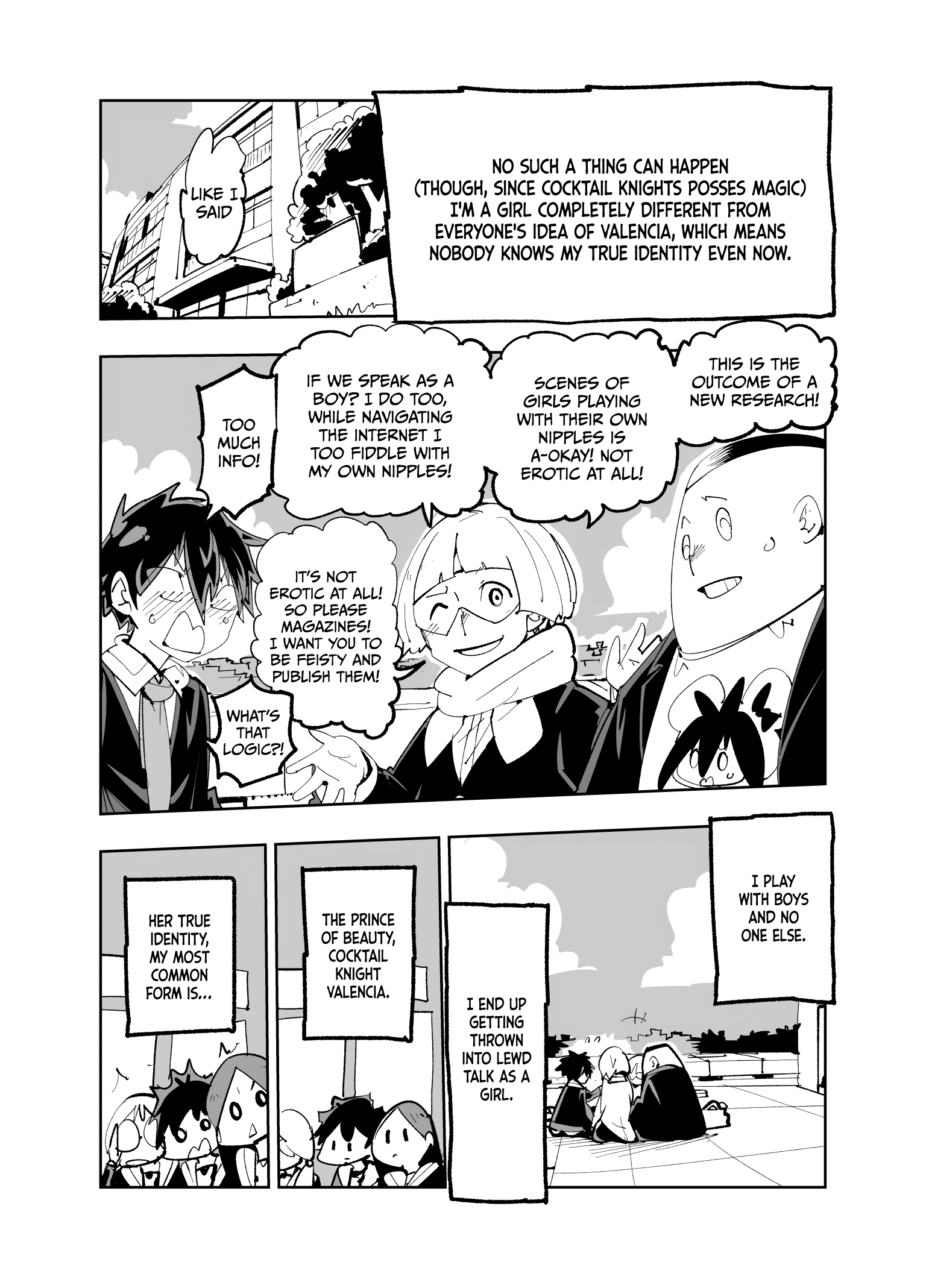 Spill It, Cocktail Nights! Chapter 19 page 4 - Chapter 19: Chapter Opa: Inside The True Identity And Small Breasts
