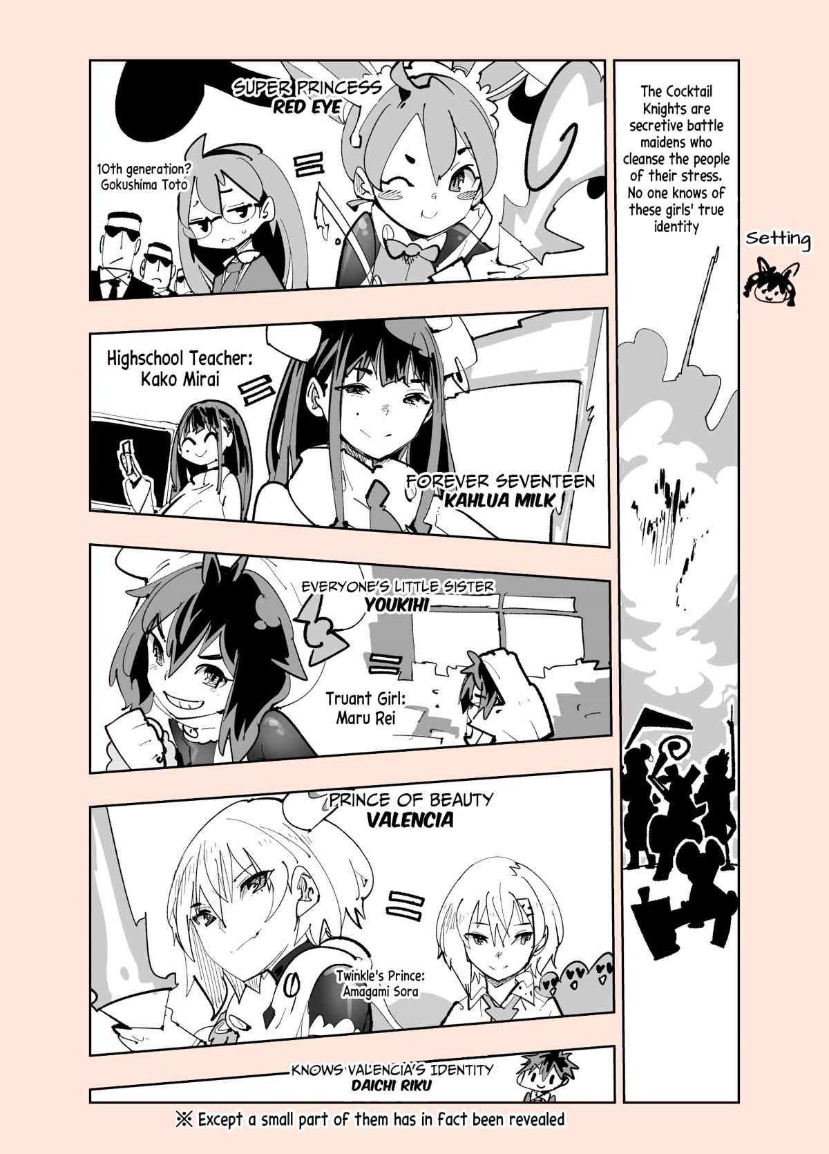 Spill It, Cocktail Nights! Chapter 22 page 1 - Chapter 22: Spill it! The reason you became a Cocktail Knight!