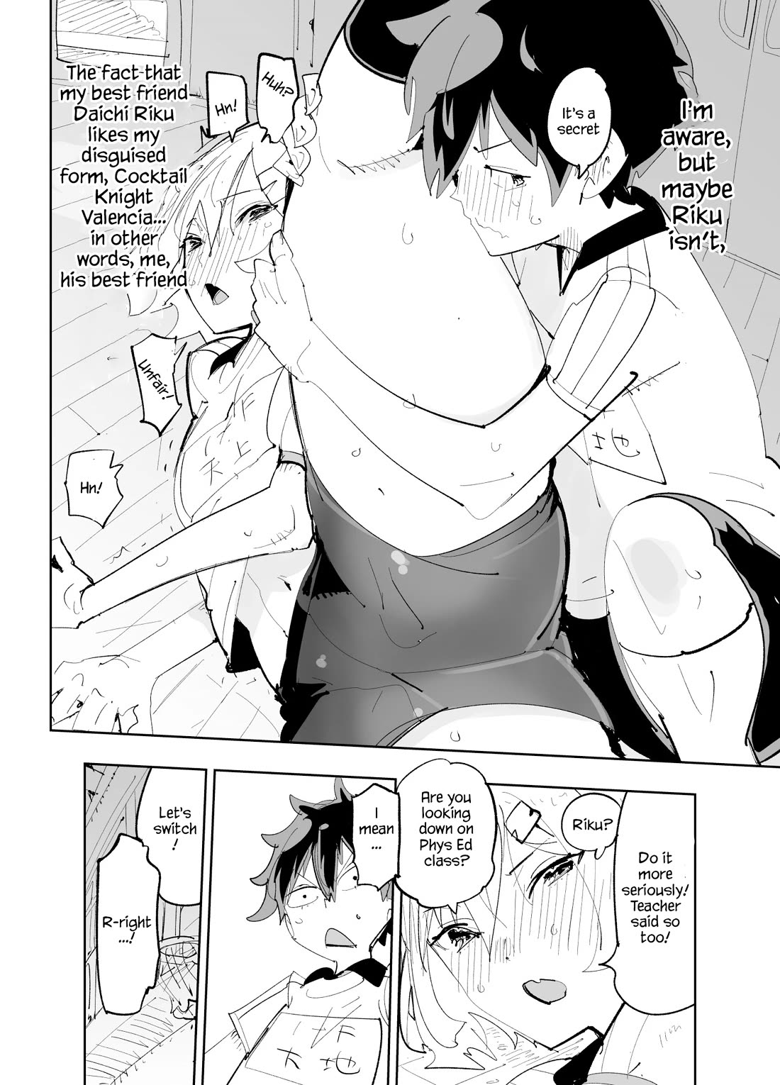 Spill It, Cocktail Nights! Chapter 25 page 23 - Chapter 25: Chapter PE: Spill it! Stretching in pairs!