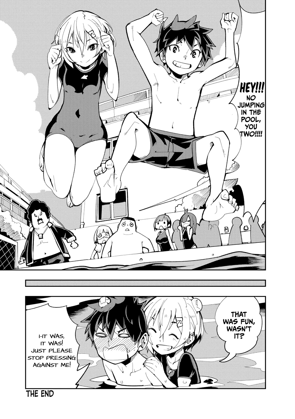 Spill It, Cocktail Nights! Chapter 4.5 page 5 - Chapter 4.5: Omake: Pool Lessons
