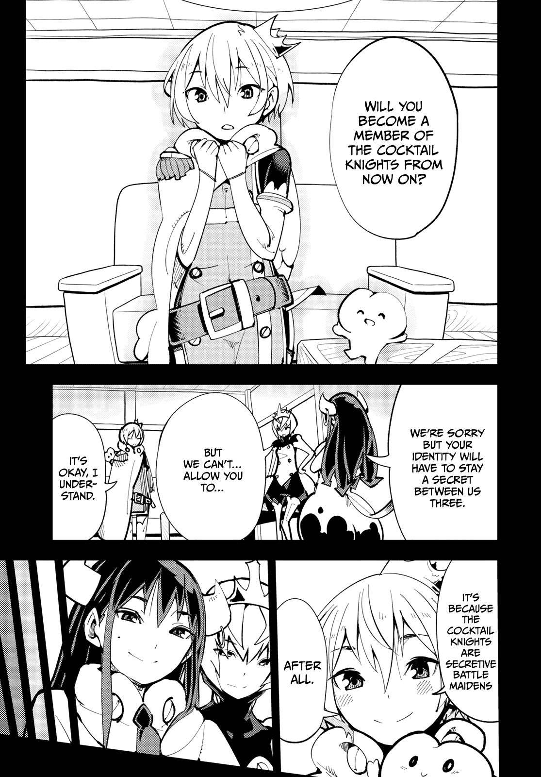 Spill It, Cocktail Nights! Chapter 5 page 3 - Chapter 5: The Strongest Senpai, Spill It!