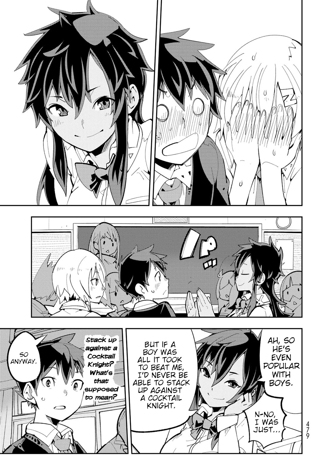 Spill It, Cocktail Nights! Chapter 8 page 15 - Chapter 8: (Who Is) Transfer Student's Favorite, Spill It!