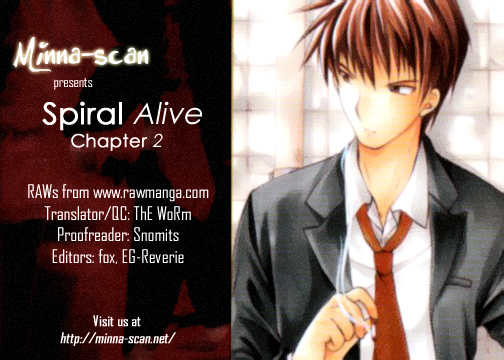 Spiral Alive Chapter 2 page 1 - Chapter 2 : It's Not a Time to Smile