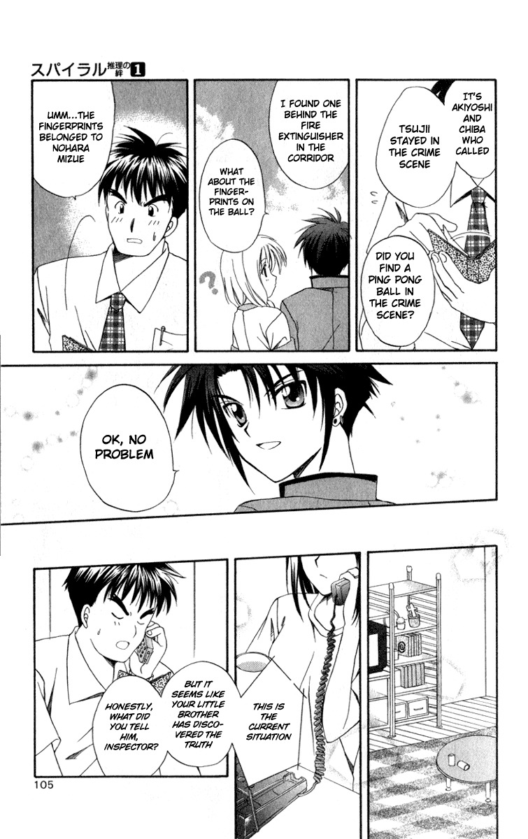 Spiral: Suiri no Kizuna Chapter 3 page 21 - Chapter 3: Arrow of Revenge