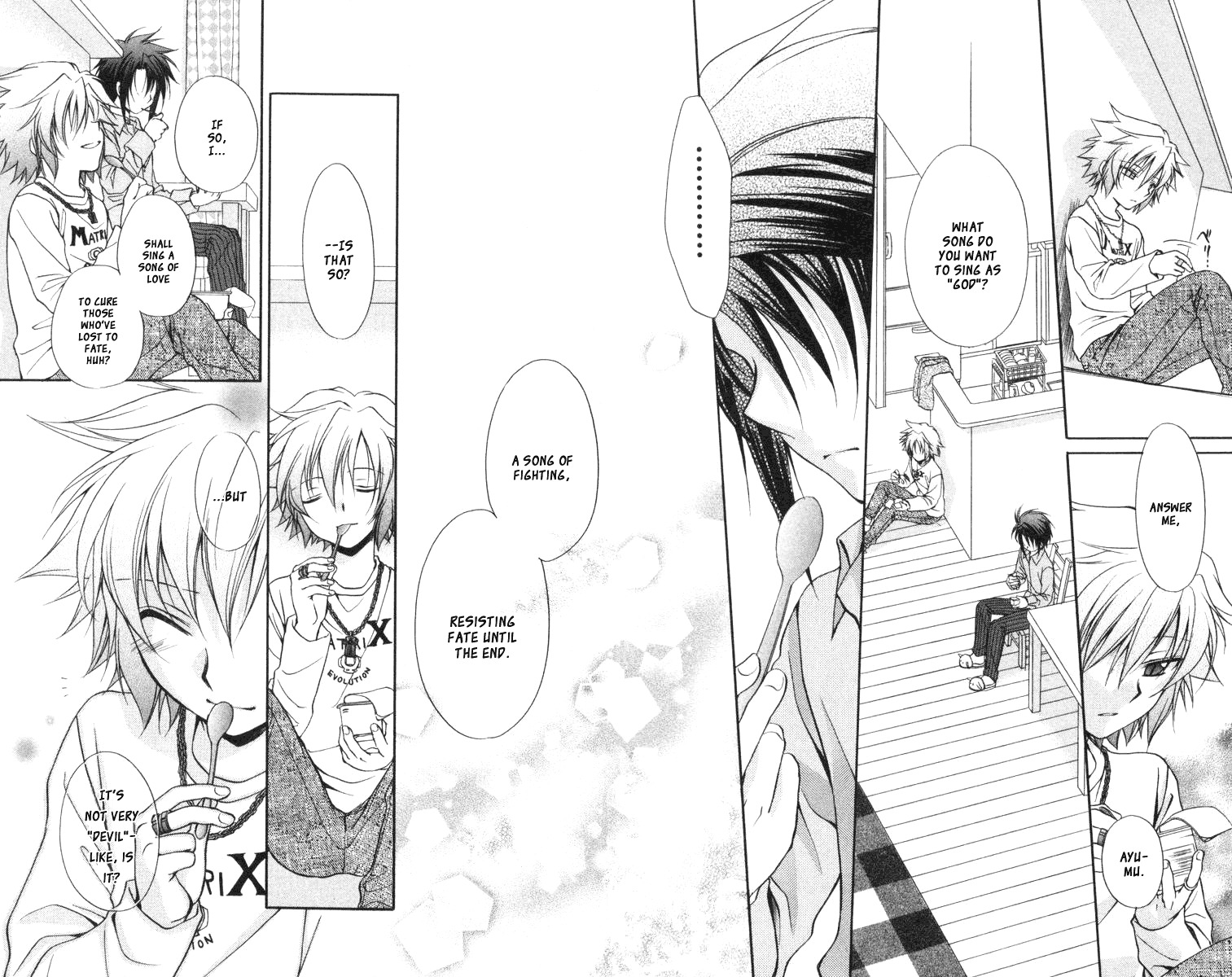 Spiral: Suiri no Kizuna Chapter 58 page 34 - Chapter 58: The Doors of His Face, the Lamps of His Mouth