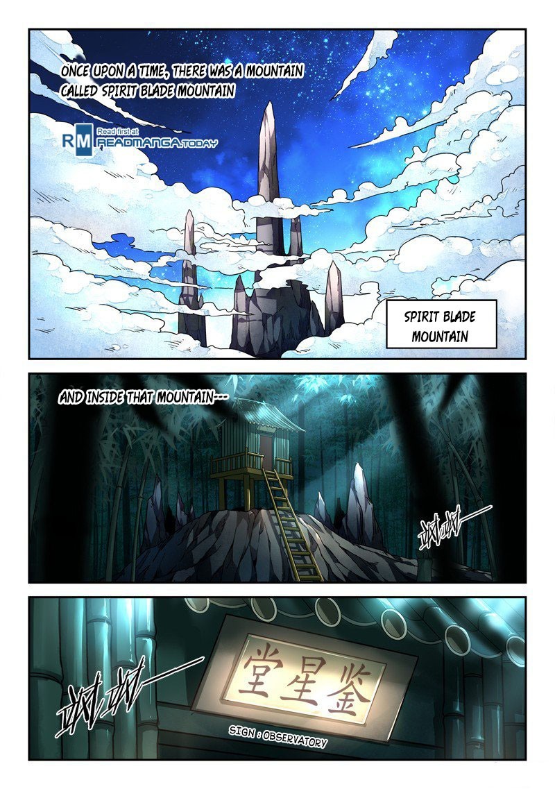 Spirit Blade Mountain Chapter 1 page 2 - Chapter 1